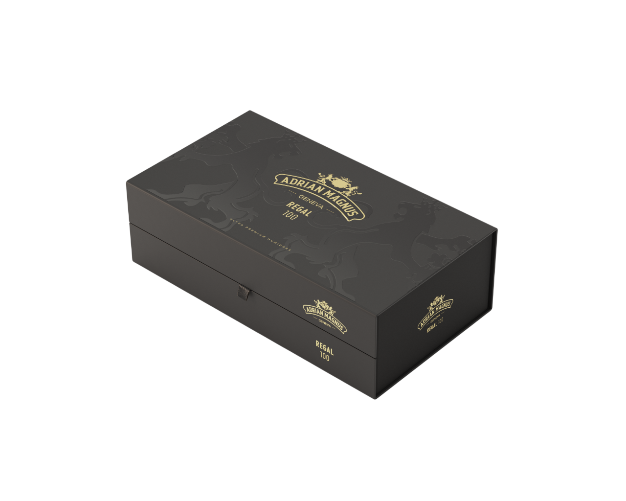 Adrian Magnus Regal 100 Humidor Black/Black