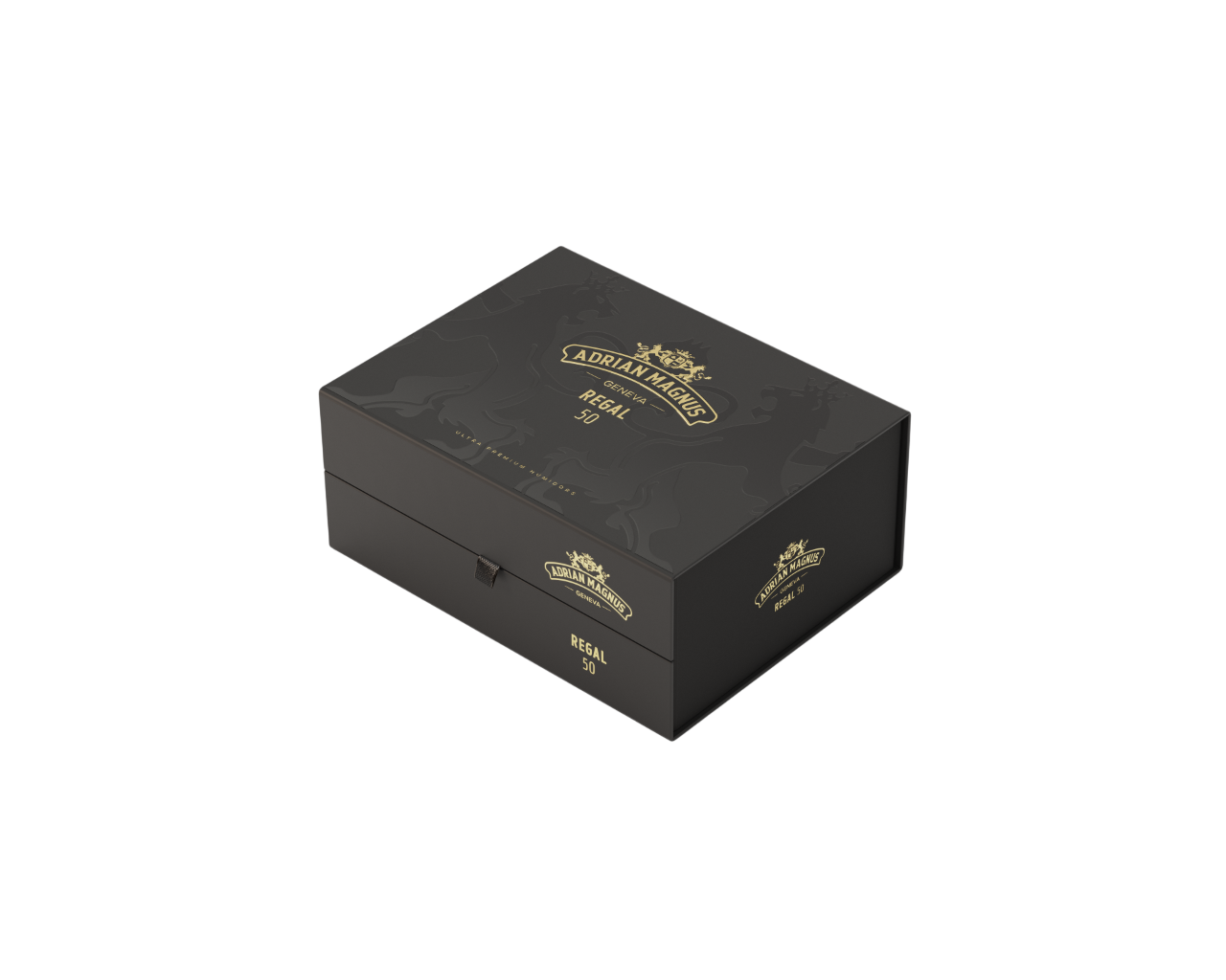 Adrian Magnus Regal 50 Humidor Black/Black