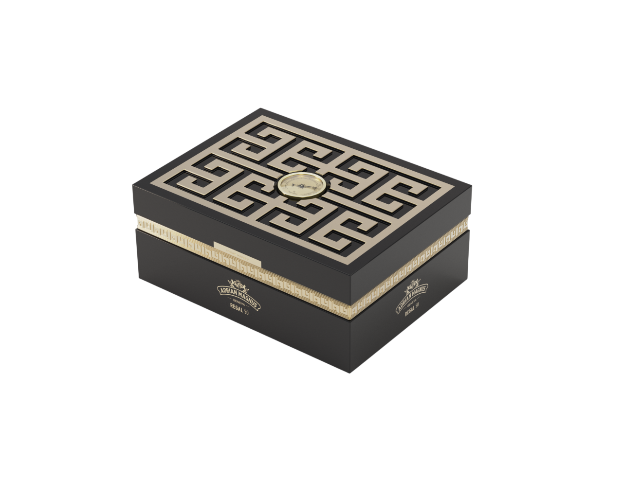 Adrian Magnus Regal 50 Humidor Black/Black
