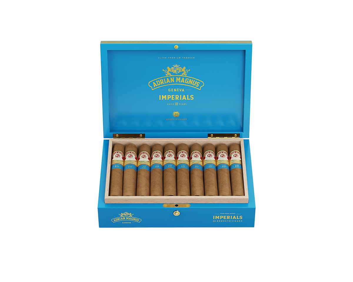 premium tobacco international Brazil Adrian Magnus Imperials Robusto Cigars